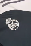 2024-25 RMA Dark gray Half Pull Tracksuit (半拉链)