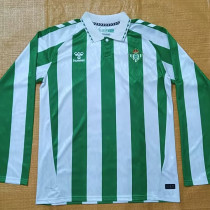 2024-25 Real Betis Home Long Sleeve Soccer Jersey (长袖)