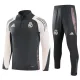 2024-25 RMA Dark gray Half Pull Tracksuit (半拉链)