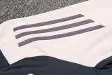 2024-25 RMA Dark gray Half Pull Tracksuit (半拉链)