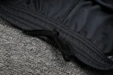 2024-25 RMA Dark gray Half Pull Tracksuit (半拉链)