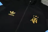 2024-25 Argentina Black Jacket Tracksuit #三星