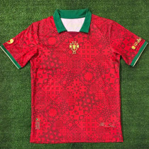 2024-25 Portugal Comma Red Special Edition Fans Soccer Jersey