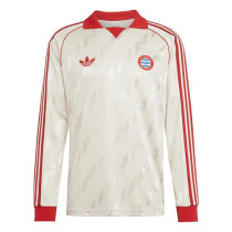 2024-25 Bayern Yellow Special Retro Edition Long Sleeve Soccer Jersey (长袖)