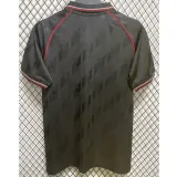 2024-25 Man Utd Black Special Retro Edition Fans Soccer Jersey