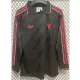 2024-25 Man Utd Black Special Retro Edition Long Sleeve Soccer Jersey (长袖)
