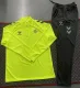 2024-25 Real Betis Fluorescent green Half Pull Tracksuit (Pants Have Pocket)(半拉链)