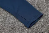 2024 JOM Royal blue Half Pull Tracksuit #2492(半拉链)
