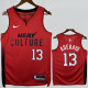 2024-25 HEAT ADEBAYO #13 Red City Edition Top Quality Hot Pressing NBA Jersey (V领）