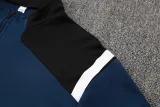 2024 JOM Royal blue Half Pull Tracksuit #2492(半拉链)