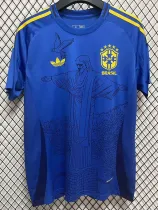 2024-25 Brazil Blue Concept Edition Training Soccer Jersey