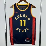 2024-25 WARRIORS THOMPSON #11 Royal blue City Edition Top Quality Hot Pressing NBA Jersey