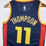 2024-25 WARRIORS THOMPSON #11 Royal blue City Edition Top Quality Hot Pressing NBA Jersey