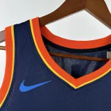 2024-25 OKC Thunder GILGEOUS-ALEXANDER #2 Black City Edition Top Quality Hot Pressing NBA Jersey