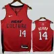 2024-25 HEAT HERRO #14 Red City Edition Top Quality Hot Pressing NBA Jersey (V领）