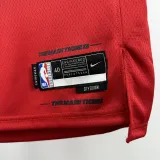 2024-25 HEAT JAQUEZ JR. #11 Red City Edition Top Quality Hot Pressing NBA Jersey (V领）