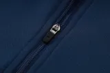 2024 JOM Royal blue Half Pull Tracksuit #2492(半拉链)