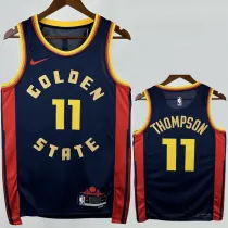 2024-25 WARRIORS THOMPSON #11 Royal blue City Edition Top Quality Hot Pressing NBA Jersey