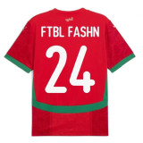 2024-25 Morocco Home Player Version Soccer Jersey