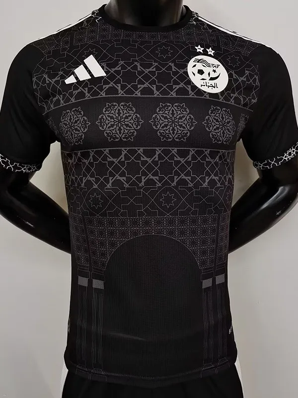2024-25 Algeria Black Special Edition Player Version Training shirts #A33