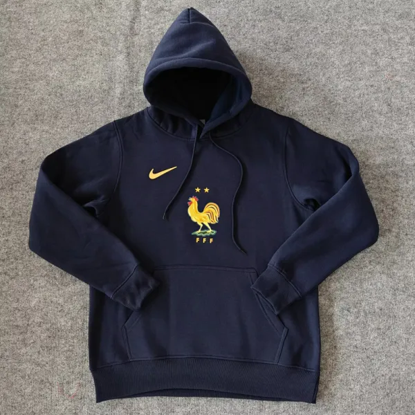 2024-25 France Royal blue Hoody 宝蓝色(加绒)