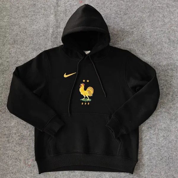 2024-25 France Black Hoody 黑色(加绒)
