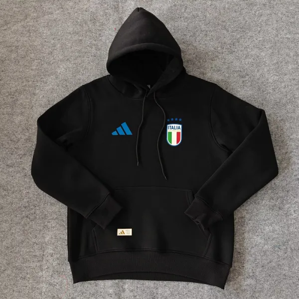 2024-25 Italy Black Hoody 黑色(加绒)