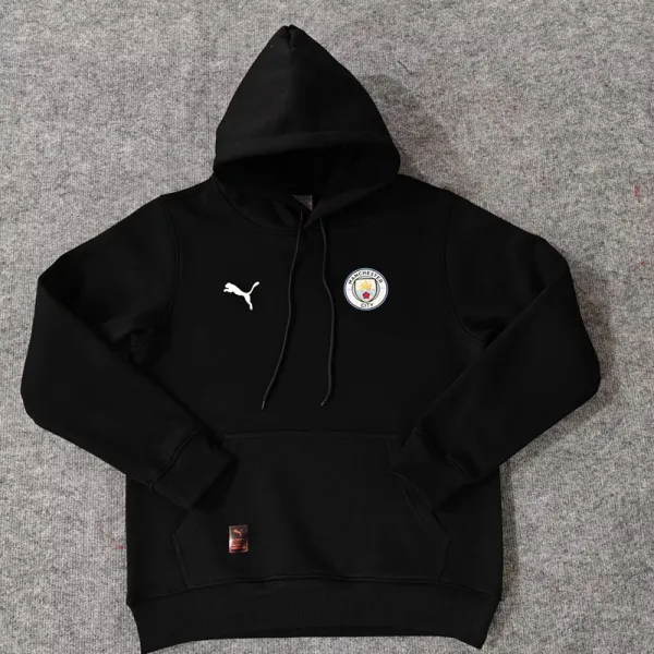 2024-25 Man City Black Hoody 黑色(加绒)