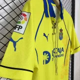 1997-1998 Las Palmas Home Retro Soccer Jersey (带章)