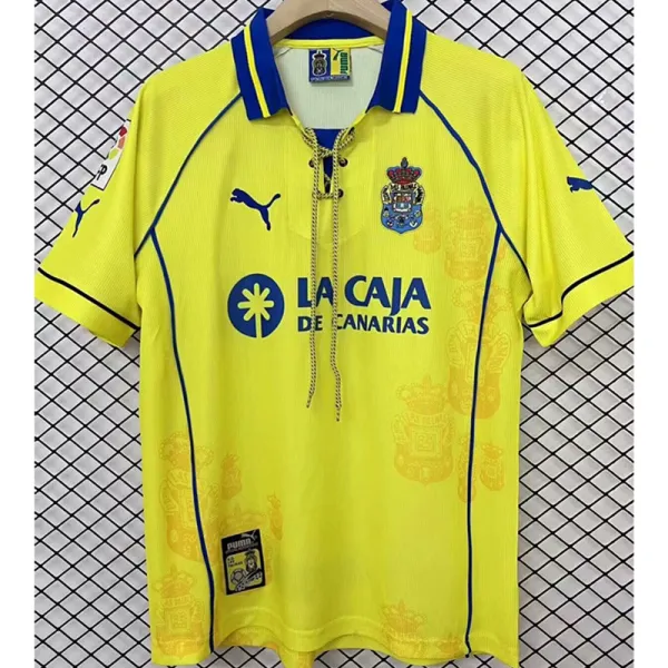 1997-1998 Las Palmas Home Retro Soccer Jersey (带章)