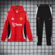 2024-25 Man Utd Red Hoodie Tracksuit (卫衣套装)