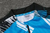 2024-25 Napoli Blue Half Pull Tracksuit (半拉链)