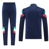 2024-25 Italy Royal Blue Jacket Tracksuit #06