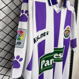 1995-1996 Valladolid Home Retro Soccer Jersey (带章)