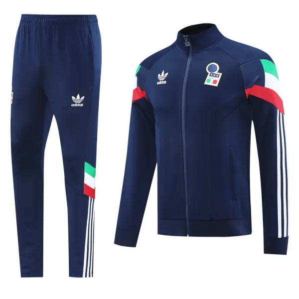 2024-25 Italy Royal Blue Jacket Tracksuit #06