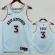 2024-25 SA Spurs PAUL #3 Light blue City Edition Top Quality Hot Pressing NBA Jersey