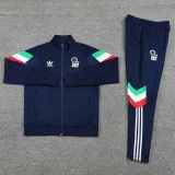 2024-25 Italy Royal Blue Jacket Tracksuit #06