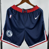 2024-25 Clippers Blue City Edition Top Quality NBA Pants