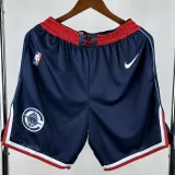 2024-25 Clippers Blue City Edition Top Quality NBA Pants