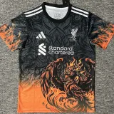 2025-26 LIV Black Yellow Special Edition Fans Training shirts