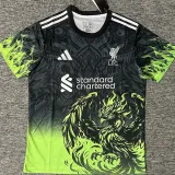 2025-26 LIV Black Green Special Edition Fans Training shirts