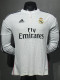2014-2015 RMA Home Player Version 长袖球员 Long Sleeve Retro Soccer Jersey
