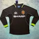 1998 Man Utd Away Long Sleeve Retro Soccer Jersey (长袖)