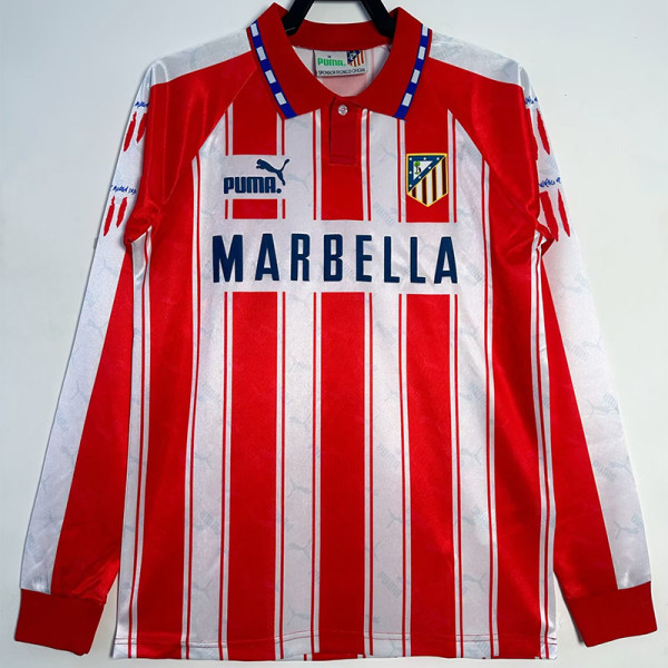 1994-1995 ATM Home Long Sleeve Retro Soccer Jersey (长袖)