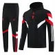 2024-25 Man Utd Black Hoodie Tracksuit (卫衣套装)