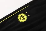 2024-25 Dortmund Black Hoodie Jacket Tracksuit #02