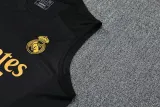 2024-25 RMA Black Tank top and shorts suit