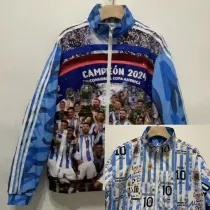 2024-25 Argentina Blue Champion Edition Double Sided Windbreaker (双面风衣)