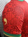 2024-25 Portugal Comma Red Special Edition Player Version Soccer Jersey