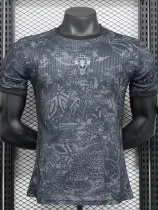 2024-25 Portugal Comma Grey Black Special Edition Player Version Soccer Jersey